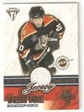 2002-03 Titanium Jerseys #31 Valeri Bure - Florida Panthers (Piece of Authentic Jersey - Serial #d to 1352) (Hockey Cards)