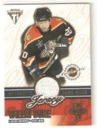 2002-03 Titanium Jerseys #31 Valeri Bure - Florida Panthers (Piece of Authentic Jersey - Serial #d to 1352) (Hockey Cards)