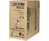 Steren Series-6 - Antenna cable - 18 AWG - bare wire - bare wire - 1000 ft - coaxial - ( RG-6 ) - gray