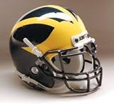 Michigan Wolverines Schutt Mini Helmet