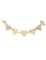 Noir Jewelry Superman Necklace, 19"