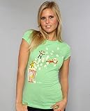 Paul Frank The Popcorn Julius T-Shirt in Green,T-shirts for Women