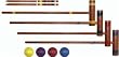Classic Croquet Set - 4 Player - Quantity of 2