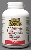 Vitamin C Crystals (Ascorbic Acid) (250g=0.55LB) Brand: Natural Factors