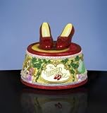 WIZARD OF OZ RUBY SLIPPERS CLICK FIGURINE SF MUSIC BOX