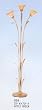 BEAUTIFUL FLOWER DESIGN FLOOR LAMP IN APPLE GREEN FNSH