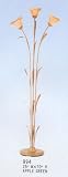 BEAUTIFUL FLOWER DESIGN FLOOR LAMP IN APPLE GREEN FNSH