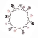 Breast Cancer Charm Bracelet