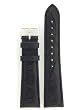 Watch Band Genuine Crocodile Black Built-In Spring Bars Ladies Length 14 millimeter