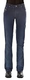 Wrangler Womens 20x Houston Lowest Rise Slim Fit Boot Cut Stretch Jean, Striated Denim