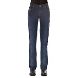 Wrangler Womens 20x Houston Lowest Rise Slim Fit Boot Cut Stretch Jean, Striated Denim by Wrangler