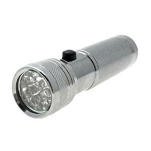 9 LED Flashlight with Magnetic Tail Cap & Wrist Strap