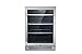 Hanover HBV60201-4SSL Studio Series 24 172-Can Capacity and Door Lock Single Zone Beverage Center, Designer handle