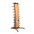 Water Rower NOHrD WaterWorkx Nussbaum Echtleder, natur, 93x89,5x228