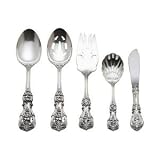 FRANCIS 1 5 PC PLACE SET - PLACE SET, STERLING SILVER, FRANCIS I-GROUP II COLLECTION (SET OF 5)