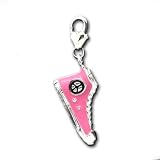 Charms " shoe " pink 3D ca. 3cm