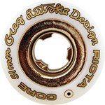 Ricta, Lutzka Chrome Core White Gold Chrome 81b Wheels, 51 - mm