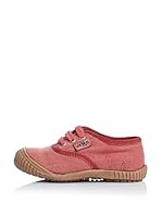 PEKIS Zapatillas Lona Tintada (Rojo)