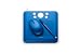Bamboo Fun (Small) Blue Tablet with Pen, Mouse, and Graphics Software