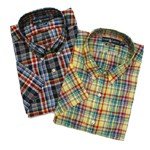 Polo by Ralph Lauren Big & Tall Classic-Fit Short Sleeve Poplin Plaid Shirt