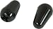 Fender Original Stratocaster Black Switch Tips (2)