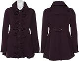 JOLT Vintage Inspired Ruffle PL Plum