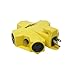 Yellow Jacket 827362 Jacket 27362 Outdoor 15-Amp Power Adapter with 5 Outlets (Yellow)