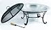 Unique Arts Stainless Steel Hammered 30 Inch Firepit
