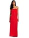 Velvet Women's Portola01 Sheer Jersey Strapless Maxi Dress