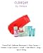 Travel Set: Makeup Remover + Day Cream + Serum + Eye Cream + Mask + Sun Block + Bag--6pcs+1bag for WOMEN by CLINIQUE