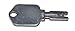 Ignition key for Broce, Broderson, Caterpillar, Clark, Crown, Daewoo, Gradall, Hitachi, Dynapac, Hypac, Hyster, Ingersoll-Rand, JLG, Mustang, Pollock, Shuttlelift, SkyTrak, Yale, Part Number 166  : image