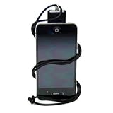 Bluecell BLACK Silicone Neck Strap Lanyard Band for iPhone 4 3g 3Gs iPod Na ....