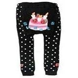 Baby / Toddler Leggings , Trousers - "Cake Sweets" 12-24 months + FREE BIB