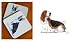 Basset Hound Beverage Coaster Set