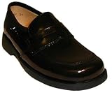 Aster Vecchio, dark brown patent