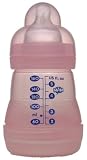 Mam 160Ml Ultivent Bottle Triple Pack Pink
