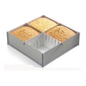 Alan Silverwood 12" x 4" deep Multisize Foldaway Cake Pan