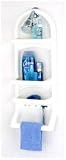 Zenith #5790W Jumbo White Shower Caddy