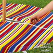 Striped Umbrella Tablecover Small Round