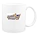 Mug with shark, hexanchus, sixgill, ocean, griseus, bluntnose, sea, fish, fauna