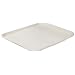 Serviceware 20803 16" Length x 12" Width, White Color, Molded Fiber Flat Food Tray (Case of 200)