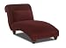 Klaussner Reststop Chaise Lounge, Berry