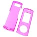 TRANSPARENT HOT PINK SNAP-ON COVER HARD CASE PHONE PROTECTOR for SAMSUNG JUKE SCH-U470