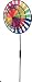 Rainbow Pinwheel - Whirligigs and Windwheel Garden Spinners