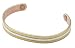 Sabona Gold/Silver Classic Duet Copper Magnetic Bracelet, Size XL