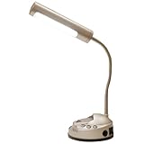 Catalina Lighting FS136I-112 Organizer Desk Lamp, Titanium Finish, 13 High