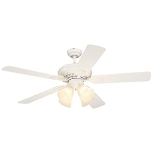 Westinghouse 7807900 Swirl Four-light 52-inch Five-blade Ceiling Fan