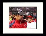 2006 World Series Game 5: Tony LaRussa & David Eckstein Framed Photo
