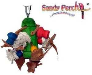 Parrotopia TOY17 Gems 9in x 10in Medium Bird Toy