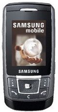 Samsung D900i Metallic Silver Quadband Unlocked Cell Phone